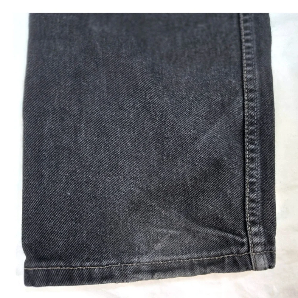Vintage Levis 550‎ Jeans Mens 35x30 Faded Black Skater Grunge Made in Canada